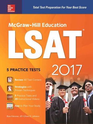 cover image of McGraw-Hill Education LSAT 2017